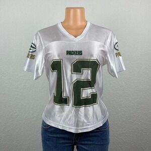 Green Bay Packers Aaron Rodgers‎ White Women's Jersey